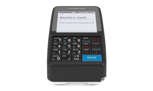 Drukarka fiskalna POSNET Mobile 2 Klawiatura